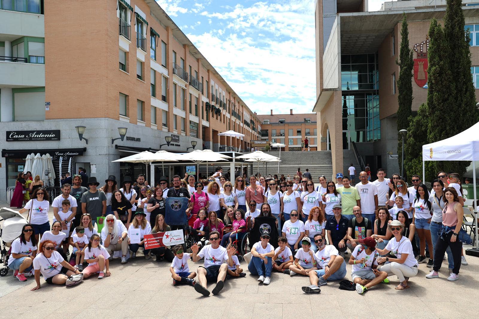 Bikers por la ELA en el Día de la Inclusión en Arroyomolinos